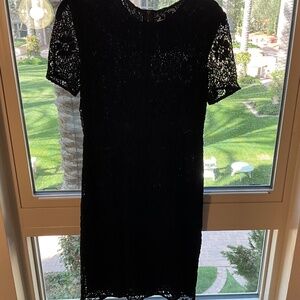 Burberry London lace black dress
